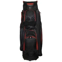 RJ Sports Mission Cart Bag -Elite Golf Shop rj sports mission cart bag black red front itempicture