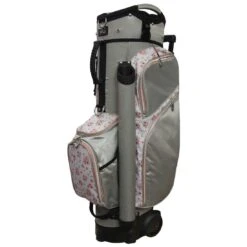 RJ Sports Women's Carter Cart Bag -Elite Golf Shop rj sports womens carter cart bag spring pink itempicture