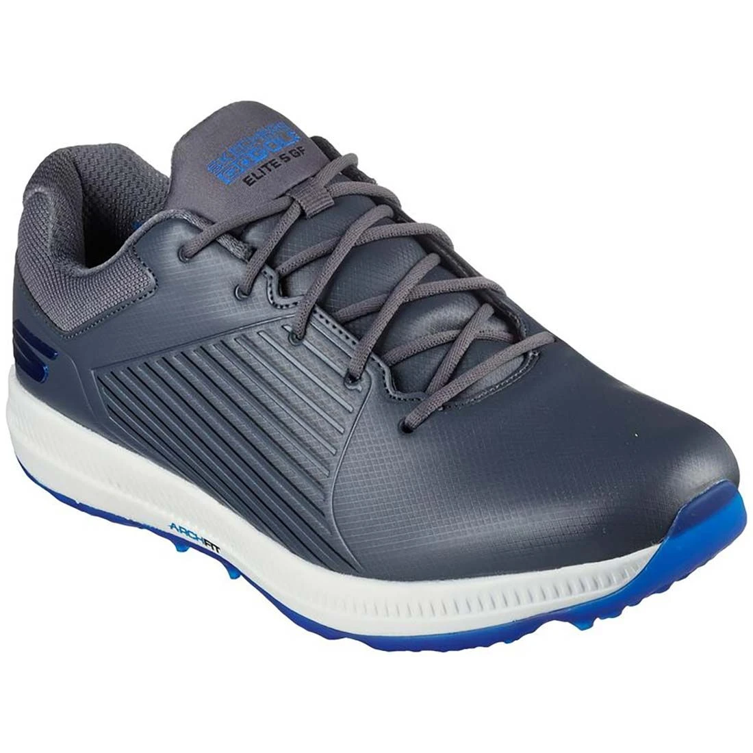 Skechers GO GOLF Elite 5 GF Golf Shoes Grey/Blue 5 Skechers GO GOLF Elite 5 GF Golf Shoes Grey/Blue - Image 3