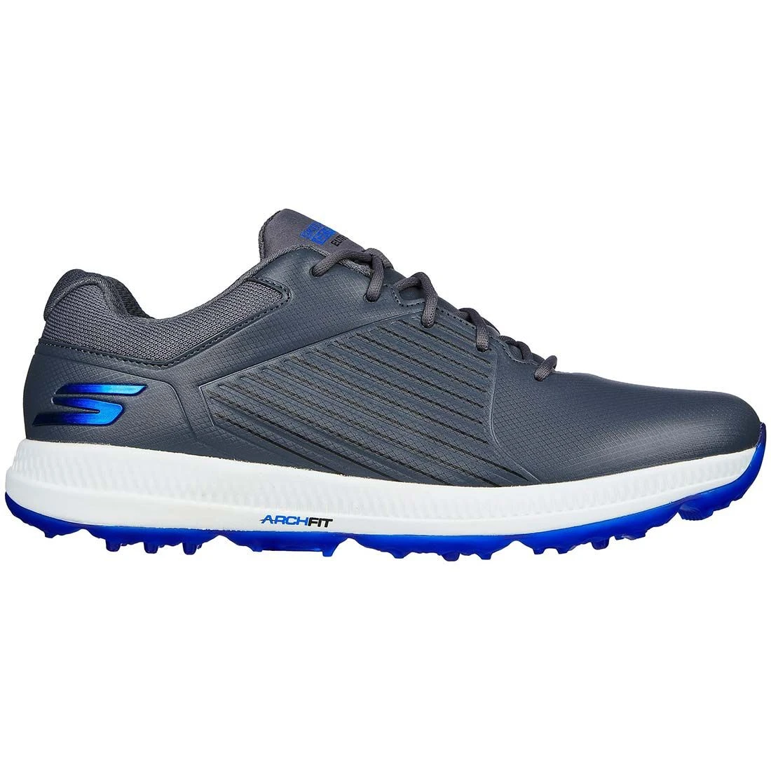Skechers GO GOLF Elite 5 GF Golf Shoes Grey/Blue 3 Skechers GO GOLF Elite 5 GF Golf Shoes Grey/Blue