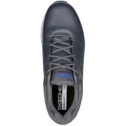 Skechers GO GOLF Elite 5 GF Golf Shoes Grey/Blue 11 Skechers GO GOLF Elite 5 GF Golf Shoes Grey/Blue -Elite Golf Shop skechers go golf elite 5 golf shoes grey blue 214065 bkrd top itempicture