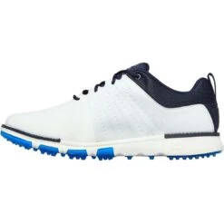 Skechers GO GOLF Elite Tour SL Golf Shoes White/Navy 11 Skechers GO GOLF Elite Tour SL Golf Shoes White/Navy -Elite Golf Shop skechers go golf elite tour sl golf shoes white navy spine itempicture