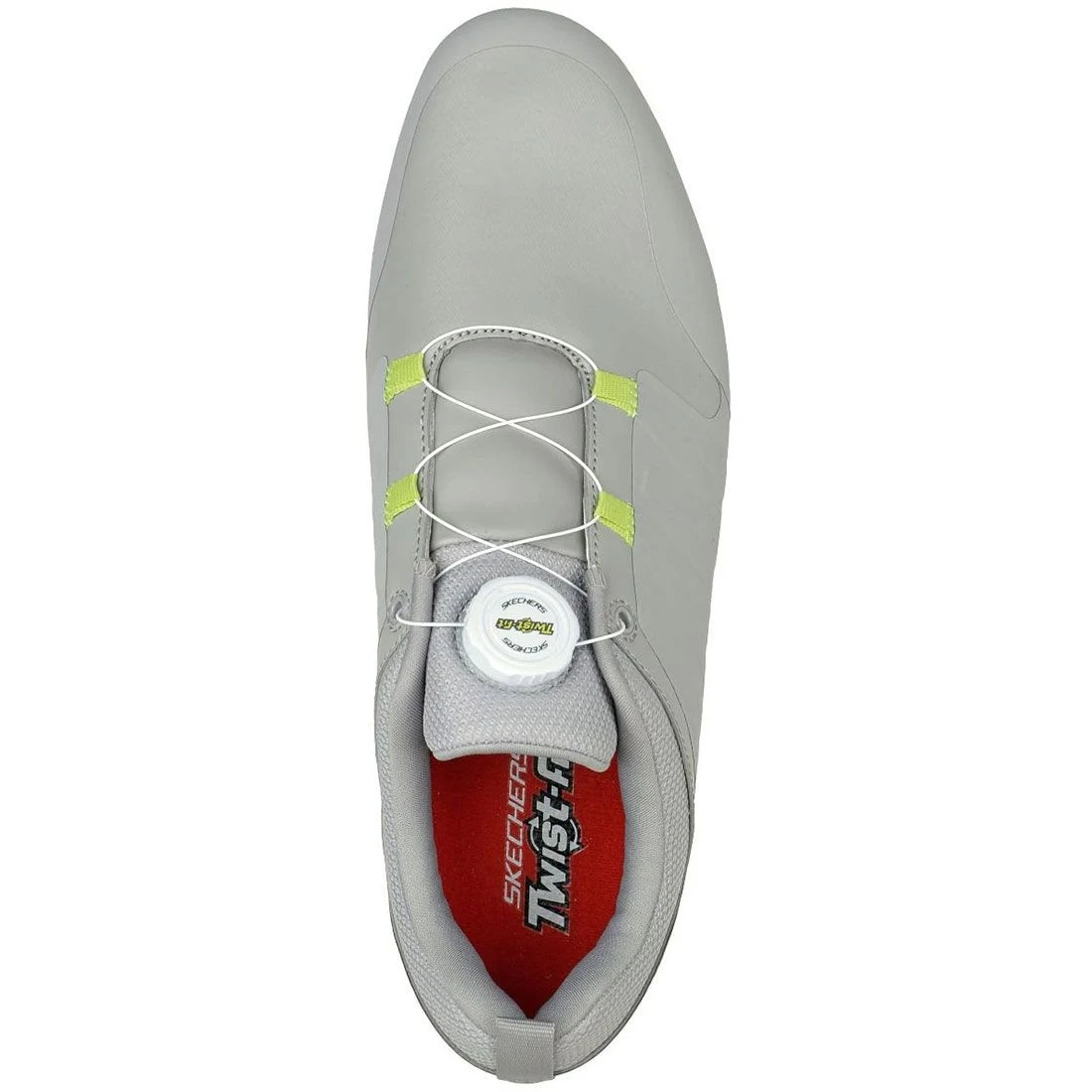 Skechers GO GOLF Torque Twist Golf Shoes Grey/Yellow 7 Skechers GO GOLF Torque Twist Golf Shoes Grey/Yellow - Image 5