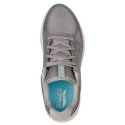 Skechers Women's GO GOLF Elite 5 Score Golf Shoes Grey/Aqua -Elite Golf Shop skechers women s go golf elite 5 score golf shoes grey aqua top itempicture