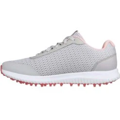 Skechers Women's GO GOLF Max Fairway 3 Golf Shoes Grey/Pink -Elite Golf Shop skechers women s go golf max fairway 3 golf shoes grey pink spine itempicture
