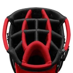 Srixon Premium Cart Bag -Elite Golf Shop srixon 2023 premim cart bag red black top itempicture