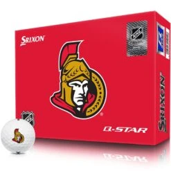 Srixon Q-Star NHL Golf Balls -Elite Golf Shop srixon q star nhl golf balls ottawa senators itempicture