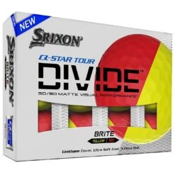 Srixon Q-Star Tour Divide Red Golf Balls