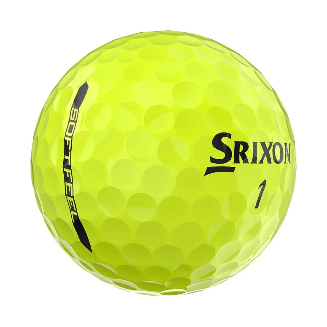 Srixon Soft Feel Personalized Yellow Golf Balls 4 Srixon Soft Feel Personalized Yellow Golf Balls - Image 2