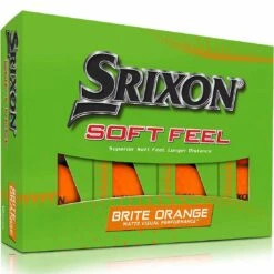 Srixon Soft Feel 13 Brite Orange Golf Balls