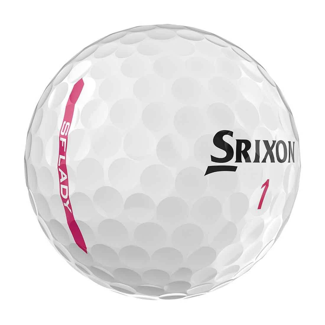 Srixon Women's Soft Feel Lady Personalized White Golf Balls 4 Srixon Women's Soft Feel Lady Personalized White Golf Balls - Image 2