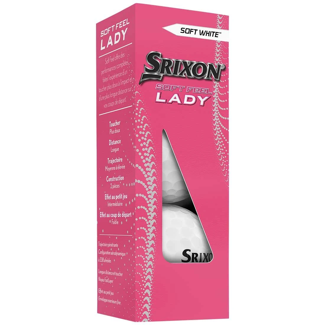 Srixon Women's Soft Feel Lady 8 Golf Balls 4 Srixon Women's Soft Feel Lady 8 Golf Balls - Image 2