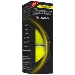 Elite Golf Shop -Elite Golf Shop srixon z star 8 yellow golf balls sleeve itempicture 2