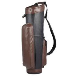 Sun Mountain Leather Cart Bag 15 Sun Mountain Leather Cart Bag -Elite Golf Shop sun mountain 2019 leather cart bag black brown 02