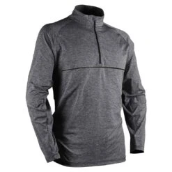 Sun Mountain Second Layer Pullover -Elite Golf Shop sun mountain 2020 second layer pullover steel heather