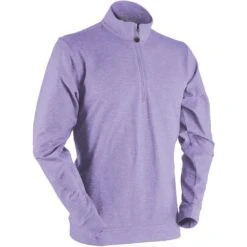 Sun Mountain Bridger Pullover -Elite Golf Shop sun mountain 2023 bridger pullover lavender itempicture