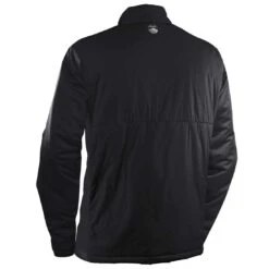 Sun Mountain Colter II Long Sleeve Pullover -Elite Golf Shop sun mountain 2023 colter ii ls pullover black back itempicture