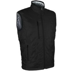 Sun Mountain Granite II Reversible Vest -Elite Golf Shop sun mountain 2023 granite ii reversible vest black platinum itempicture