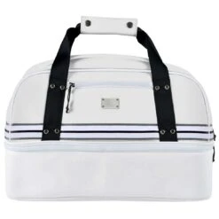 Sun Mountain Mid-Stripe Boston Bag 15 Sun Mountain Mid-Stripe Boston Bag -Elite Golf Shop sun mountain 2023 mid stripe boston bag white itempicture