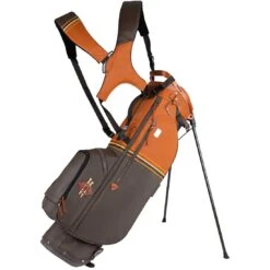 Sun Mountain Mid Stripe Stand Bag -Elite Golf Shop sun mountain 2023 mid stripe stand bag cabin umber wheat itempicture