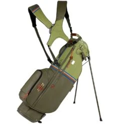 Sun Mountain Mid Stripe Stand Bag -Elite Golf Shop sun mountain 2023 mid stripe stand bag loden moss inferno itempicture