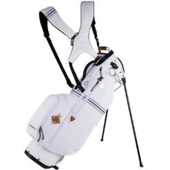 Sun Mountain Mid Stripe Stand Bag -Elite Golf Shop sun mountain 2023 mid stripe stand bag white itempicture