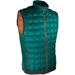 Sun Mountain Retro Puff Vest -Elite Golf Shop sun mountain 2023 retro puff vest teal sierra itempicture