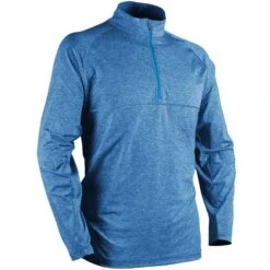 Sun Mountain Second Layer Pullover -Elite Golf Shop sun mountain 2023 second layer pullover pacific blue itempicture
