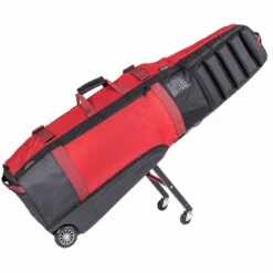 Sun Mountain Clubglider Meridian Travel Bag -Elite Golf Shop sun mountain 2024 clubglider meridian travel cover red black port itempicture
