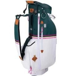 Sun Mountain Mid Stripe 4-Way Cart Bag -Elite Golf Shop sun mountain 2024 mid stripe cart bag white jade azalea itempicture