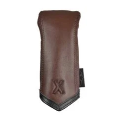 Sun Mountain Leather Hybrid Headcover -Elite Golf Shop sun mountain leather hybrid headcover brown black
