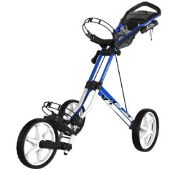 Sun Mountain Speed Cart V1R Push Cart -Elite Golf Shop sun mountain speed cart v1r push cart white blue itempicture