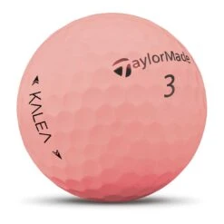 TaylorMade Women's Kalea Peach Golf Balls -Elite Golf Shop tay ormade 2022 womens kalea peach golf balls quarter itempicture