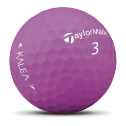 TaylorMade Women's Kalea Purple Golf Balls -Elite Golf Shop tay ormade 2022 womens kalea purple golf balls quarter itempicture