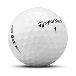 TaylorMade TP5 White Golf Balls -Elite Golf Shop taylormade 2021 tp5 white golf balls sidestamp itempicture 1