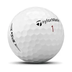Elite Golf Shop -Elite Golf Shop taylormade 2021 tp5x white golf balls sidestamp itempicture 2
