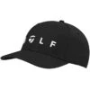 TaylorMade Lifestyle Golf Logo Hat -Elite Golf Shop taylormade 2022 lifestyle golf logo hat black hero itempicture