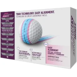 TaylorMade Tour Response Stripe Blue/Pink Golf Balls 7 TaylorMade Tour Response Stripe Blue/Pink Golf Balls -Elite Golf Shop taylormade 2023 tour response stripe blue pink golf balls tray itempicture