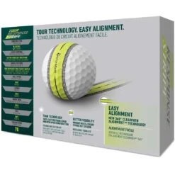 TaylorMade Tour Response Stripe Multicolor Golf Balls -Elite Golf Shop taylormade 2023 tour response stripe multicolor golf balls tray itempicture