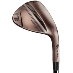 TaylorMade Hi-Toe 3 Brushed Copper Wedge 10 TaylorMade Hi-Toe 3 Brushed Copper Wedge -Elite Golf Shop taylormade hi toe 3 brushed copper wedge high bounce hero itempicture