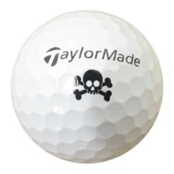 TaylorMade TP5 My Symbol Skull Golf Balls -Elite Golf Shop taylormade tp5 my symbol skull stamp golf balls itempicture
