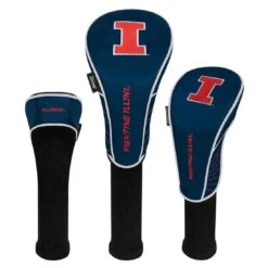 Team Effort NCAA Set Of 3 Headcovers -Elite Golf Shop te 59h3 illinois fighting illini 1