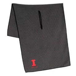 Team Effort NCAA 19 X 41 Grey Microfiber Towel 36 Team Effort NCAA 19 X 41 Grey Microfiber Towel -Elite Golf Shop te 59mtg illinois fighting illini 1