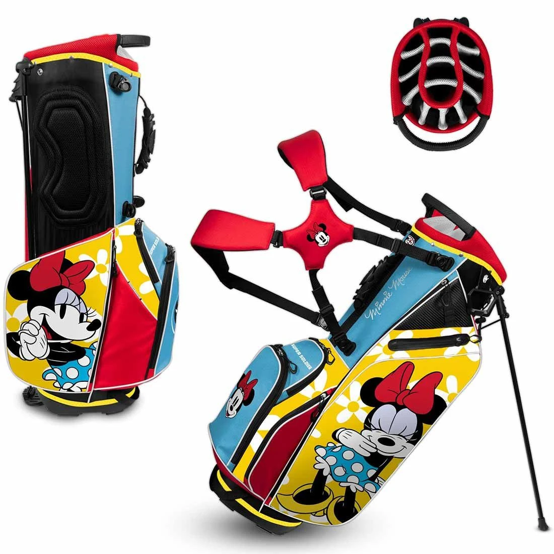 Team Effort Disney Minnie Mouse Caddie Carry Hybrid Bag 3 Team Effort Disney Minnie Mouse Caddie Carry Hybrid Bag