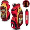 Team Effort Marvel Iron Man Bucket III Cooler Cart Bag -Elite Golf Shop team effort marvel bucket iii cart bag iron man itempicture
