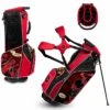 Team Effort Marvel Deadpool Caddie Carry Hybrid Bag -Elite Golf Shop team effort marvel caddie carry hybrid bag deadpool itempicture
