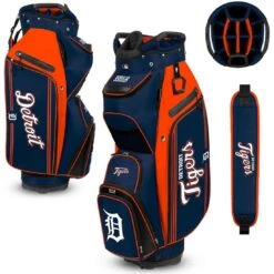 Team Effort MLB Bucket III Cooler Cart Bag -Elite Golf Shop team effort mlb bucket 3 cooler cart bag detroit tigers itempicture