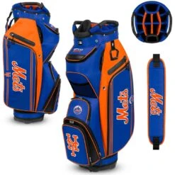 Team Effort MLB Bucket III Cooler Cart Bag -Elite Golf Shop team effort mlb bucket 3 cooler cart bag new york mets itempicture