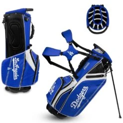 Team Effort MLB Caddie Carry Hybrid Bag -Elite Golf Shop team effort mlb caddie carry hybrid bag los angeles dodgers itempicture