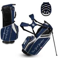 Team Effort MLB Caddie Carry Hybrid Bag -Elite Golf Shop team effort mlb caddie carry hybrid bag new york yankees itempicture